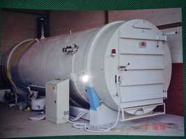 Túnel para tratamento madeiras