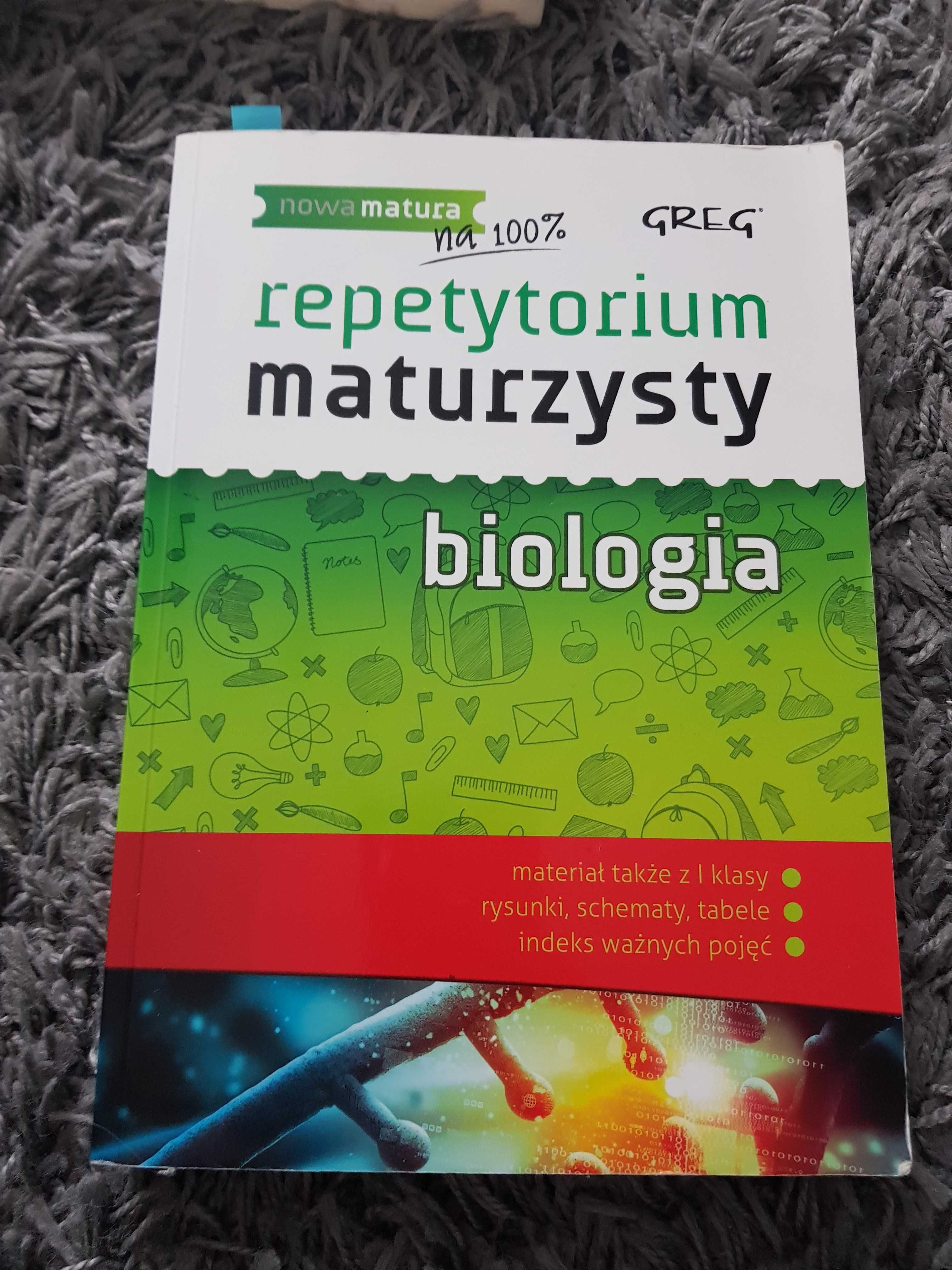 biologia- książka repetytorium maturzysty biologia