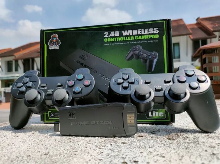 Konsola Usb Bezprzewodowe Pady Gry 4K Gra Emulator