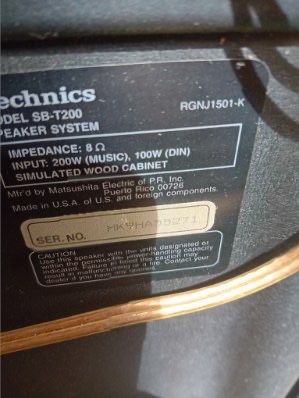Wieża technics sprawna