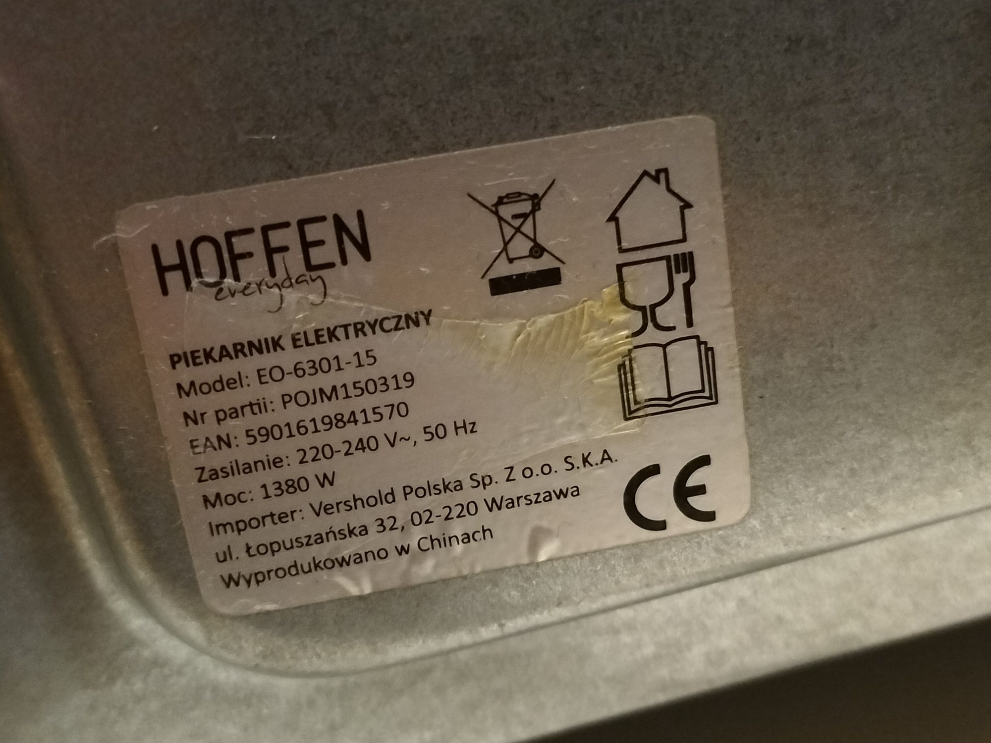 Mini piekarnik elektryczny