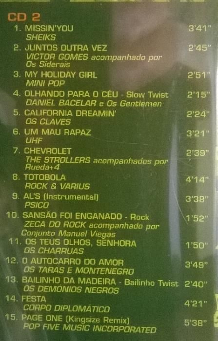 CD duplo Biografia do Pop/Rock - Vários