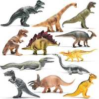 12sztuk figurek dinozaurów  z tworzywa sztucznego
