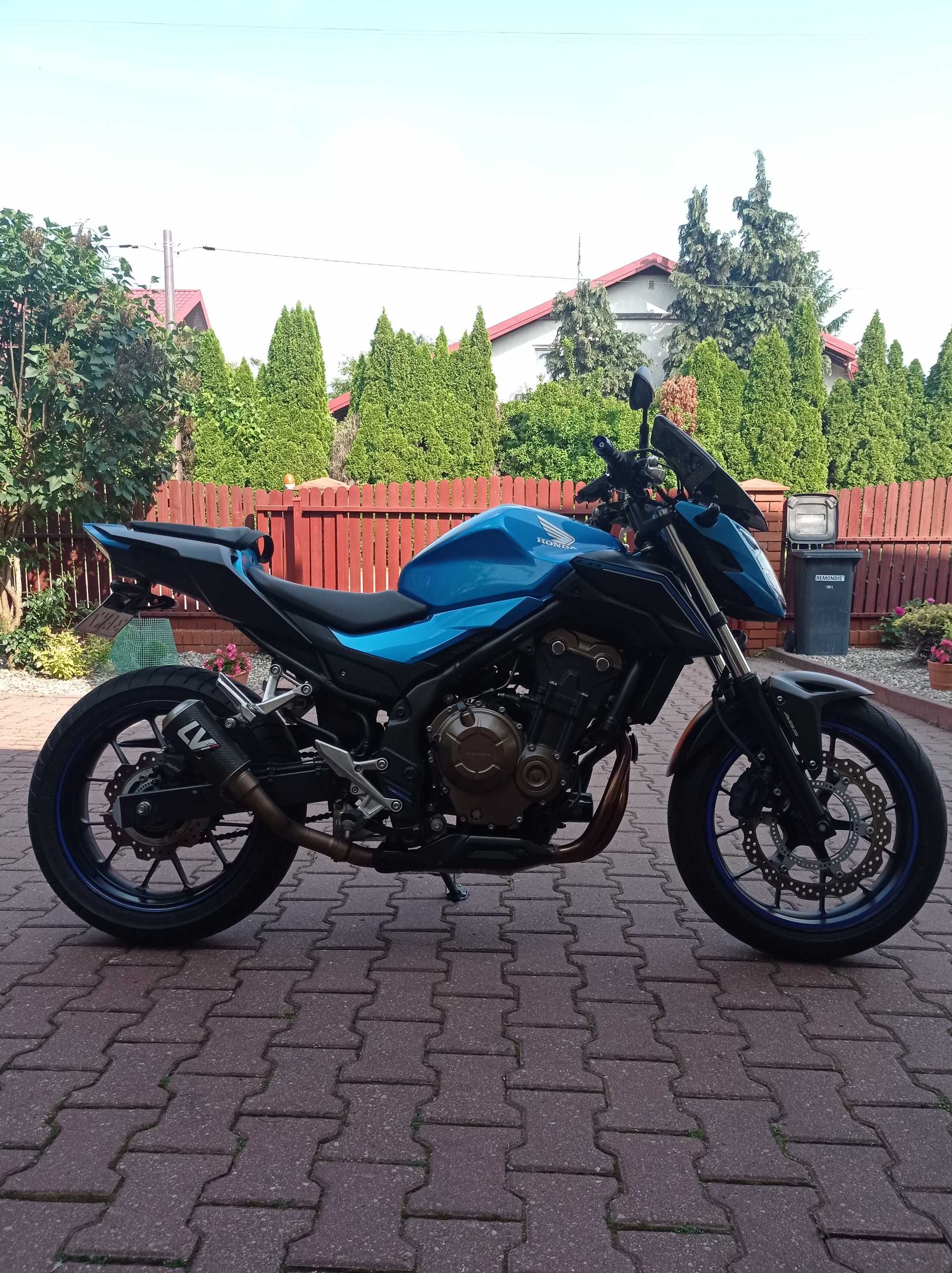 Piękna Honda CB 500 F z ABS na A2