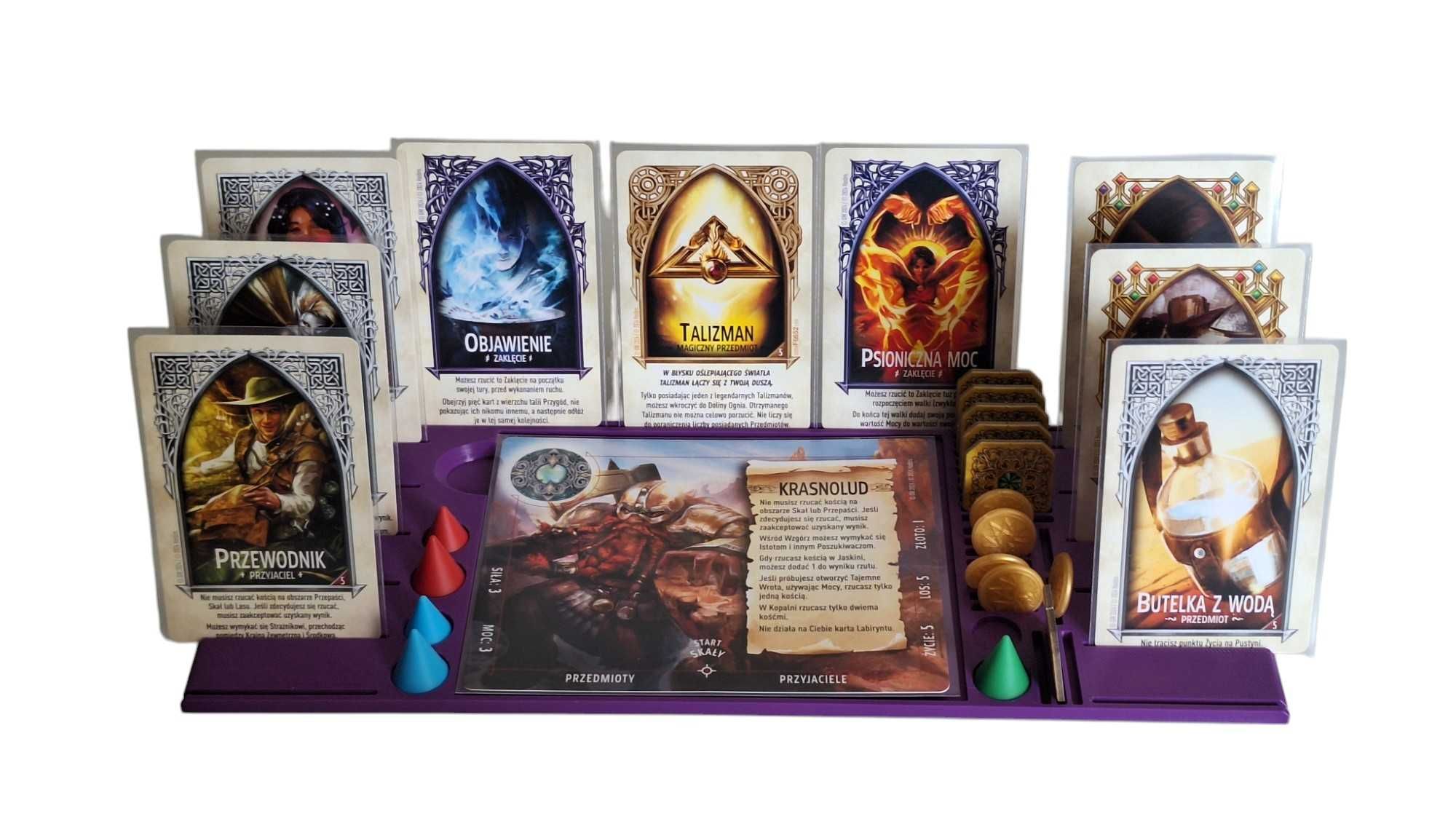 Planszetka, organizer gracza Talisman 5 edycja Magia i miecz