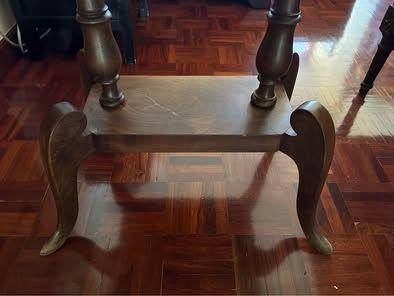 Mesas vintage  de apoio