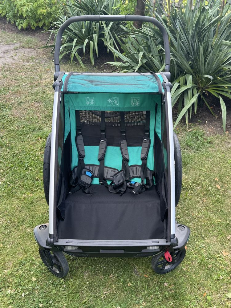Przyczepka do roweru THULE chariot 2 - dwuosobowa