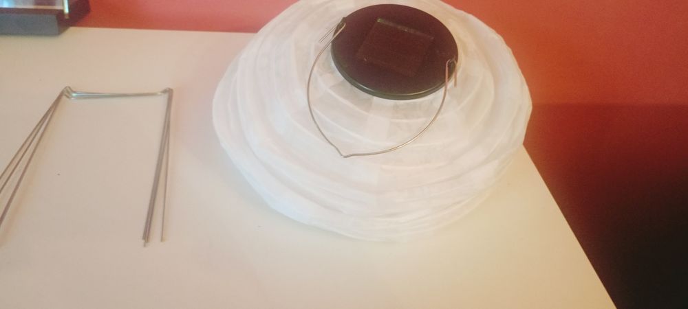 Komplet lamp solarnych, 4 sztuki