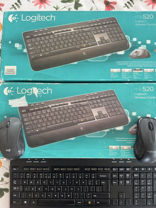 Klawiatury bezprewodowe Logitech MK520