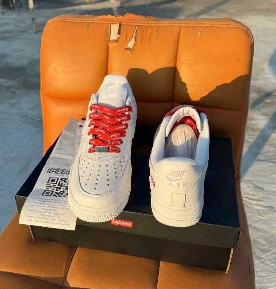 Buty Trampki Nike Air Force 1 Low Supreme White Rozmiar 36