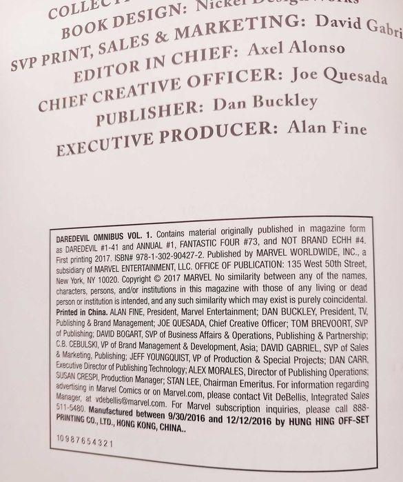 Daredevil vol. 1 Marvel Omnibus Silver Age by Stan Lee DM Variant