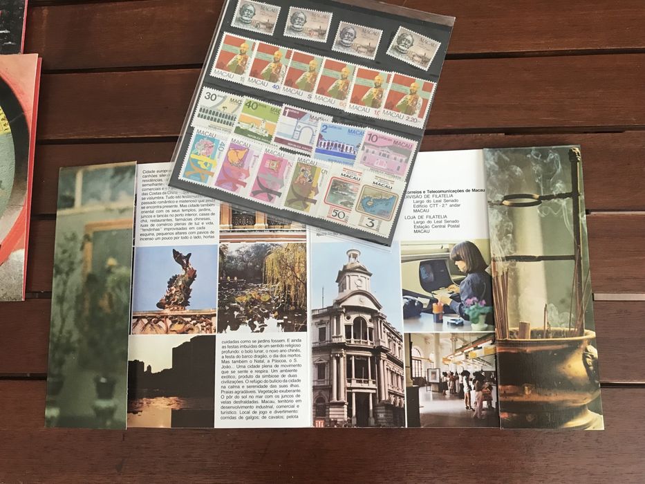 Cadernetas de selos de Macau