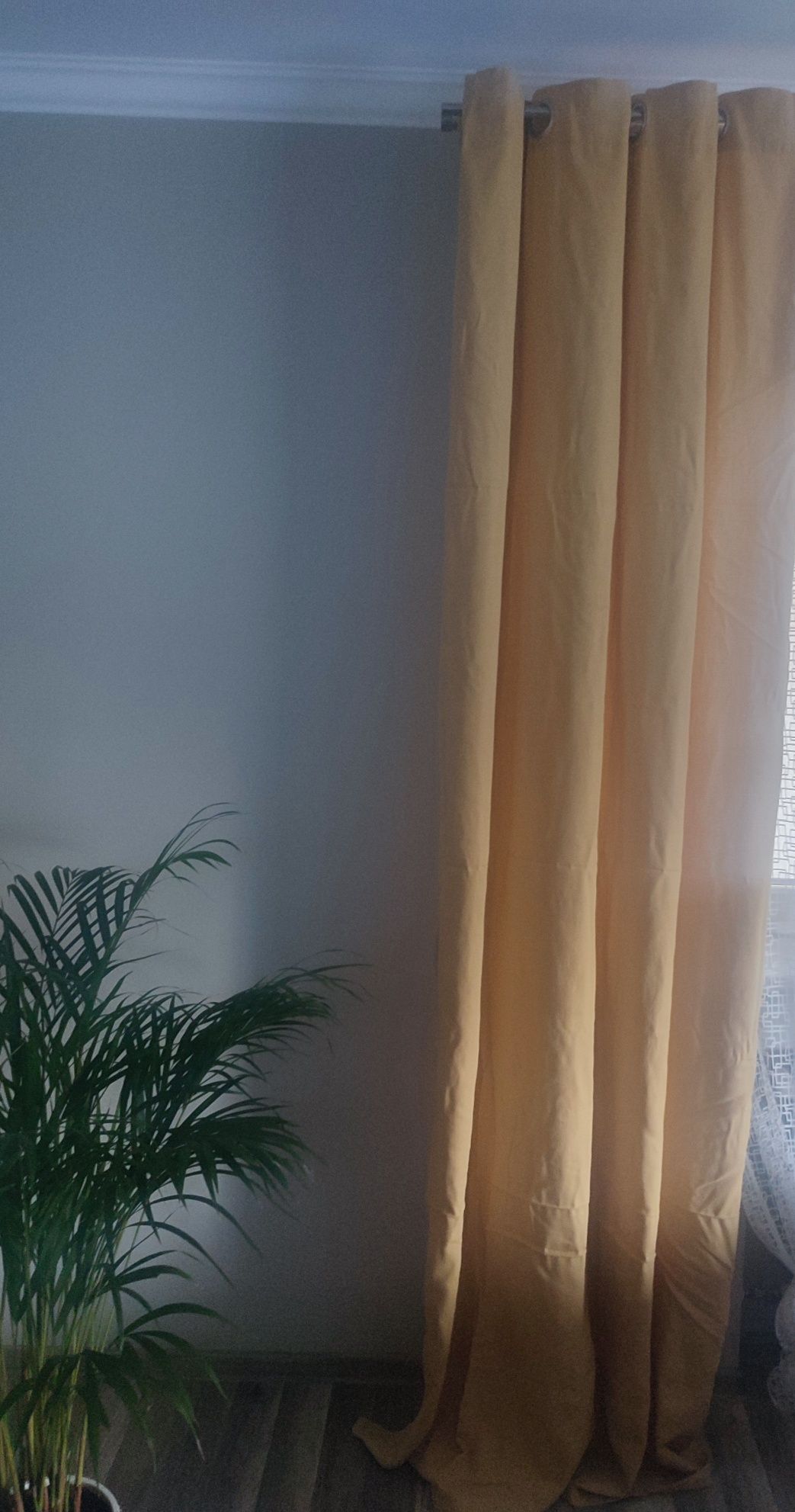 Zasłony musztardowe ikea