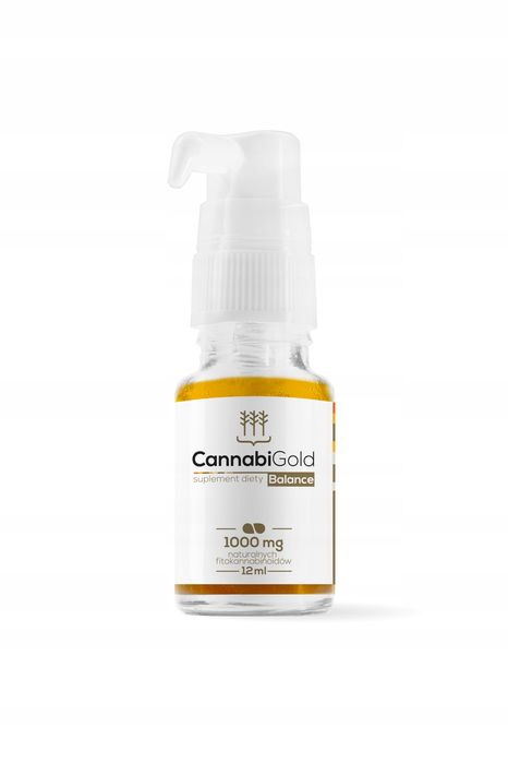 CannabiGold Select 1000mg Olejek konopny 12 ml