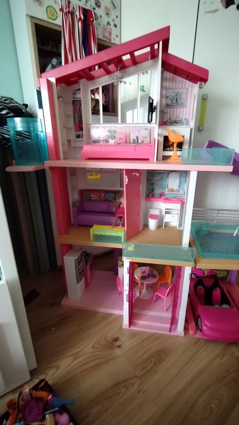 Domek dla lalek Barbie Mattel - odbiór osobisty