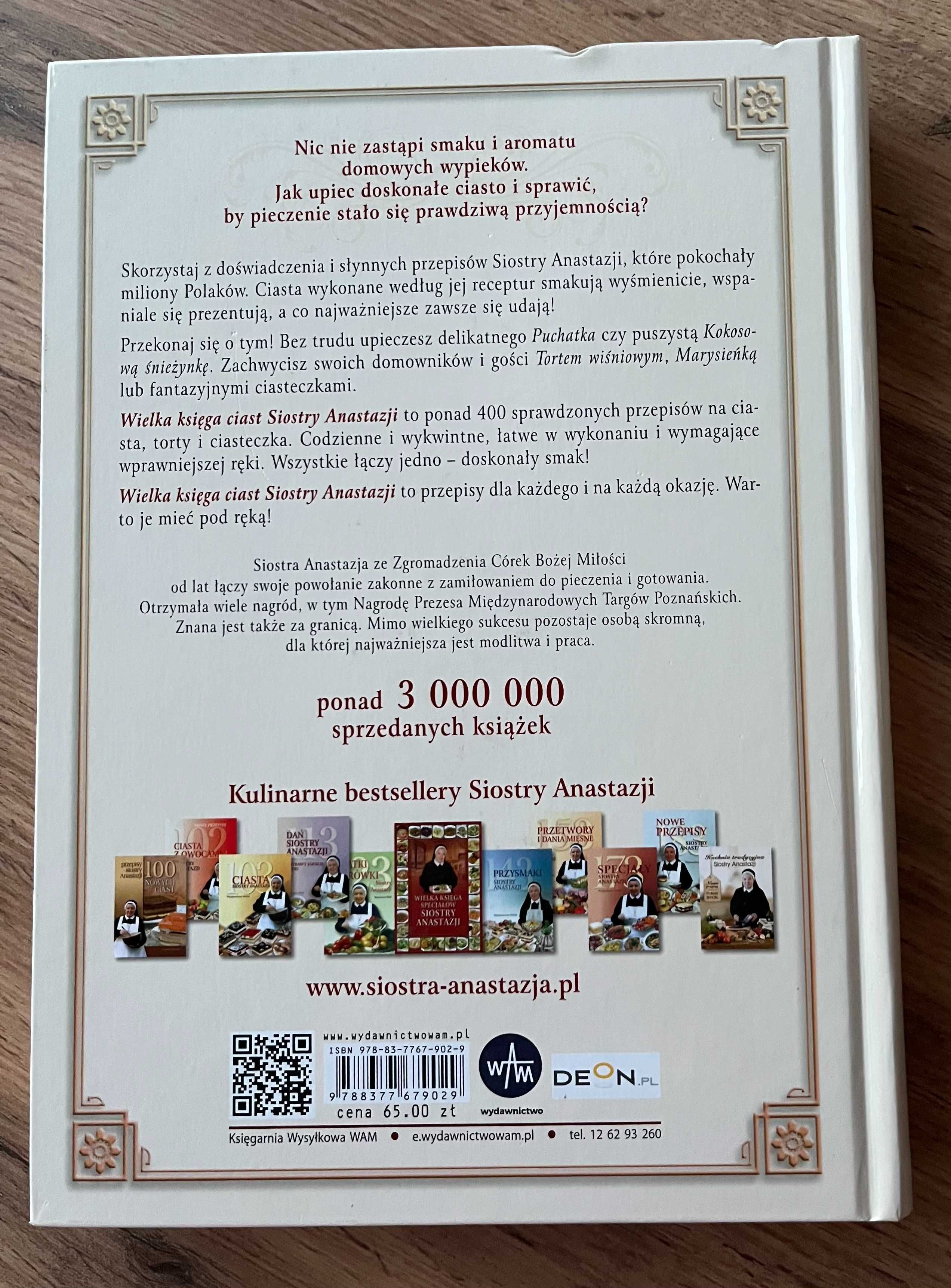 Wielka księga ciast siostry Anastazji. Anastazja Pustelnik FDC