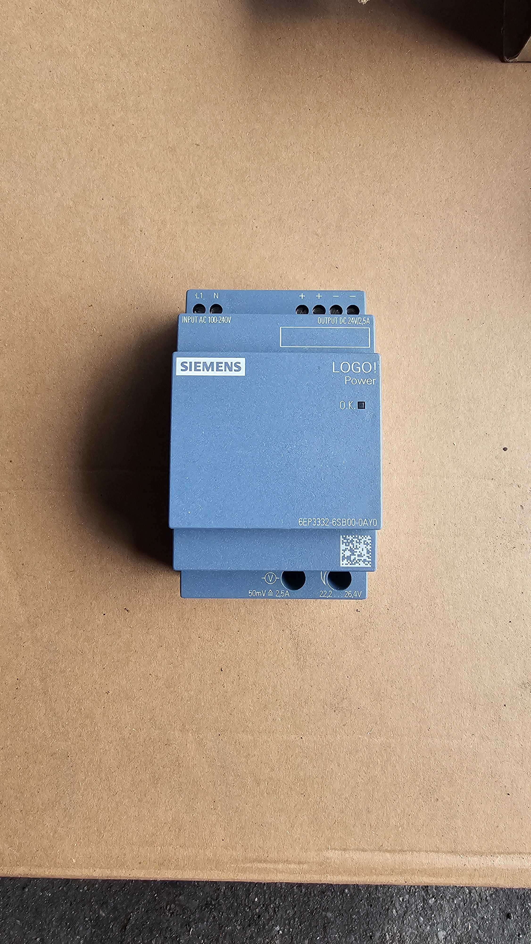 Siemens6EP3332Siemens6EP1332zasilaczDCLNL1012traAC220V-24V2,05A-16,7A