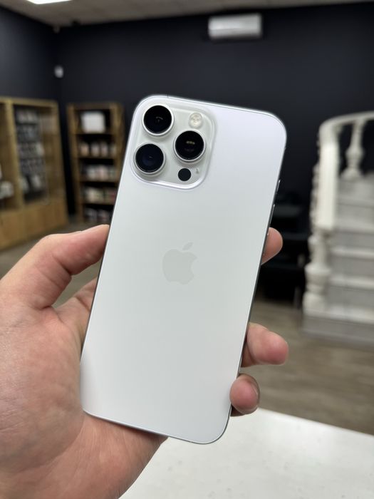 iPhone 16 Pro Max 256gb White Titanium Neverlock з Гарантією!