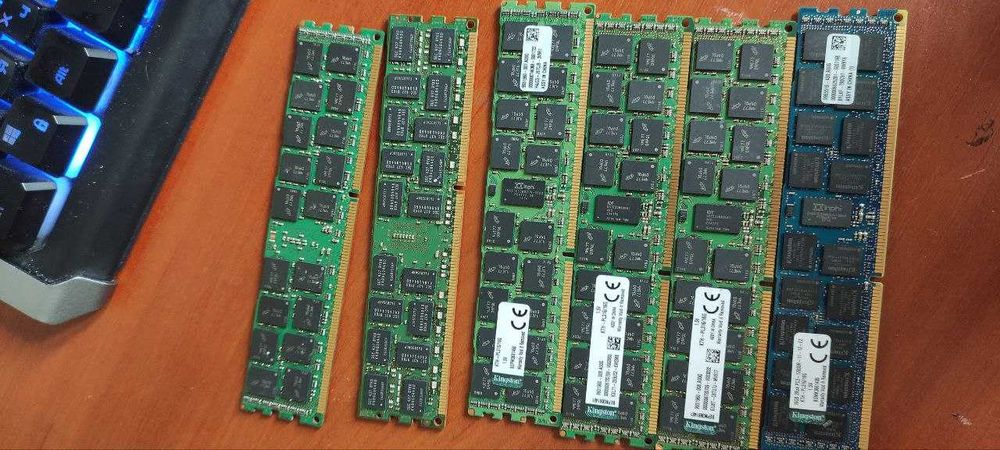 Серверна оперативна пам'ять Kingston DDR3(16GB, 8GB, 4GB, 2GB) REG ECC