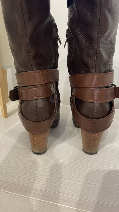 Botas Cubanas castanhas