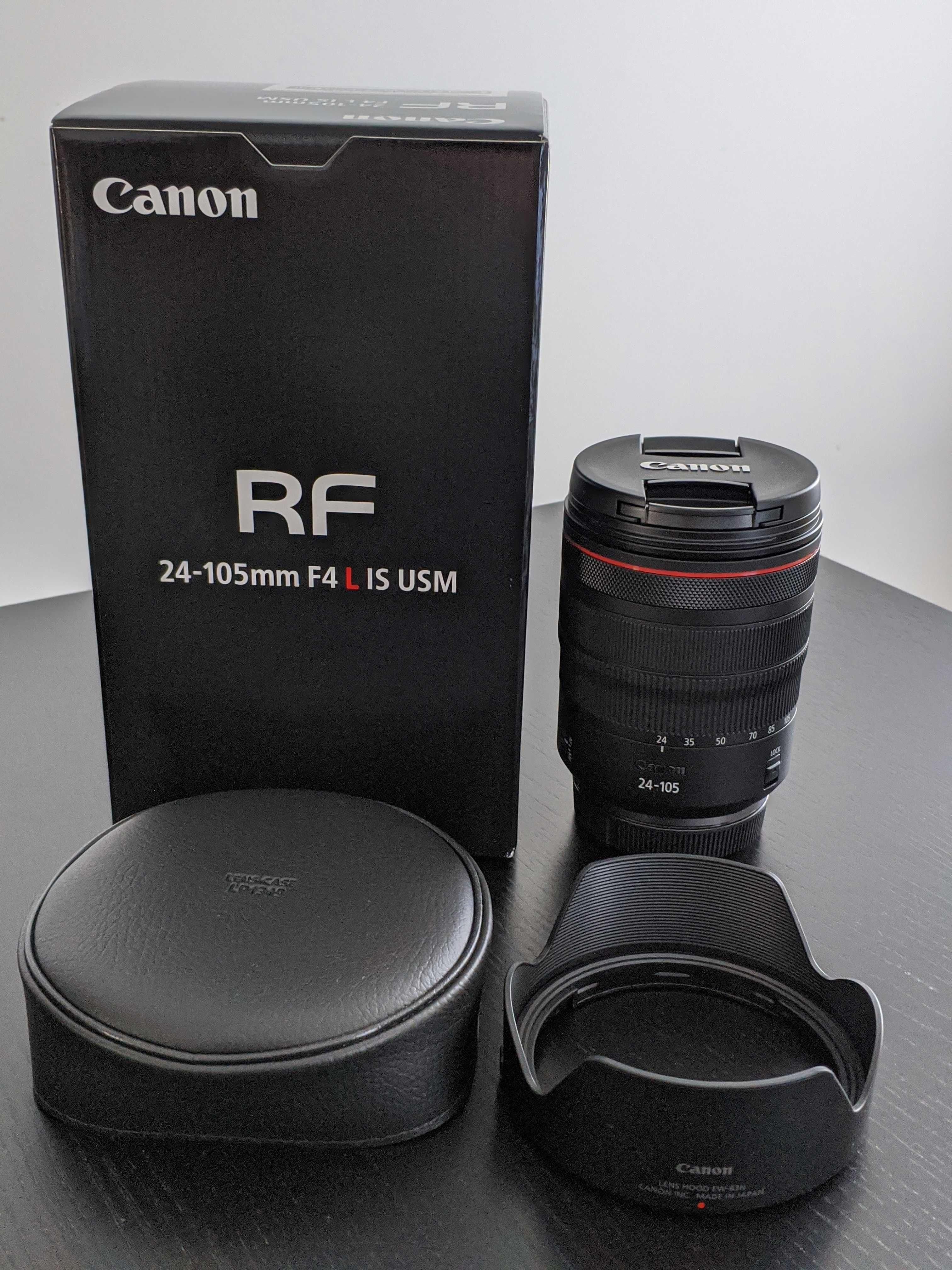 Canon RF 24-105mm f4L (com garantia)