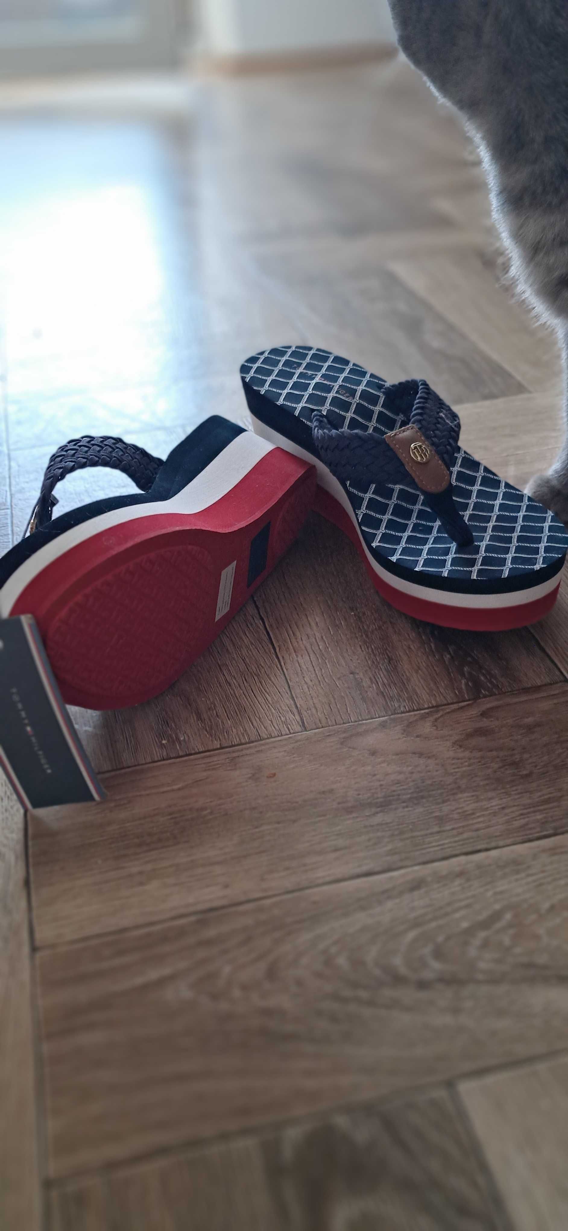 Klapki Tommy Hilfiger 40 rozm
