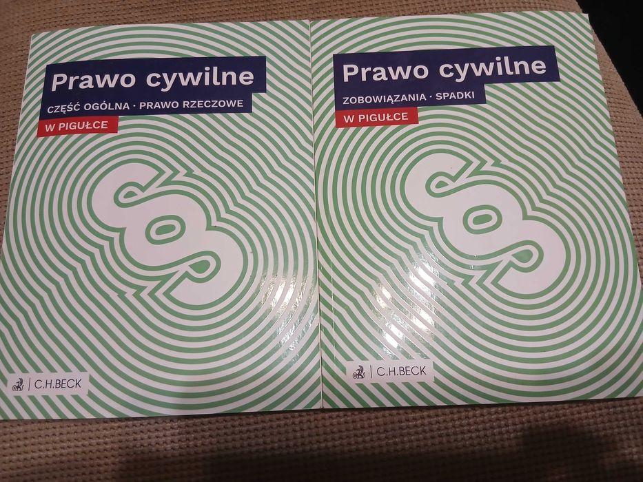 Dla prawników podręczniki  „Prawo cywilne w pigułce”