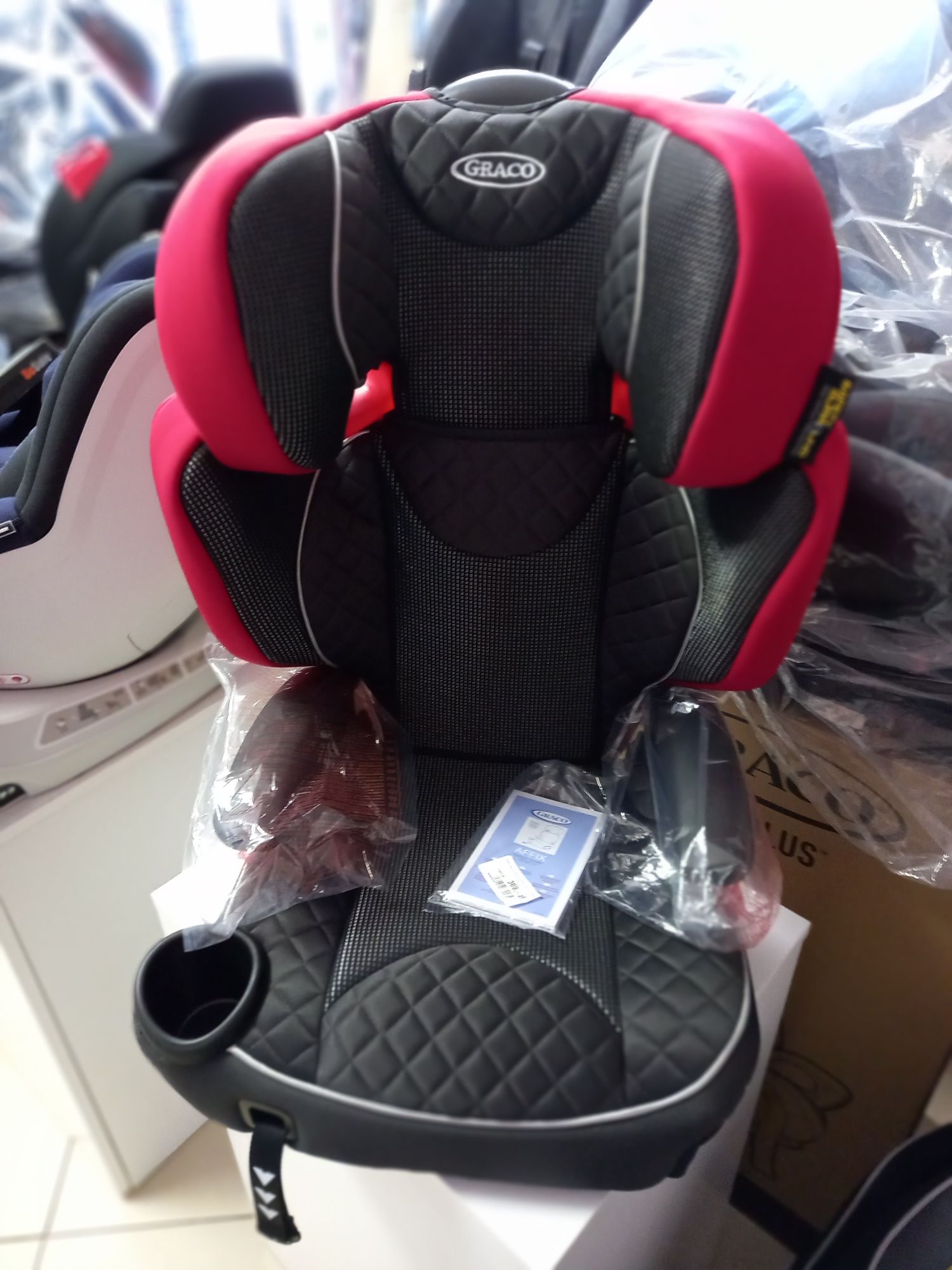 Fotelik samochodowy graco 15-36kg isofix coach top maluszek Oświęcim