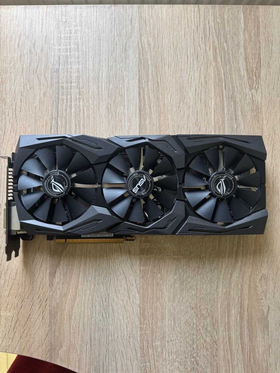 Відеокарта Asus Rog Strix 1070 8gb