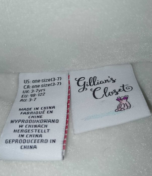 Strój karnawałowy ŁABĄDŹ ŁABĘDZIA PTAKA PTAK przebranie 98/122 (46)