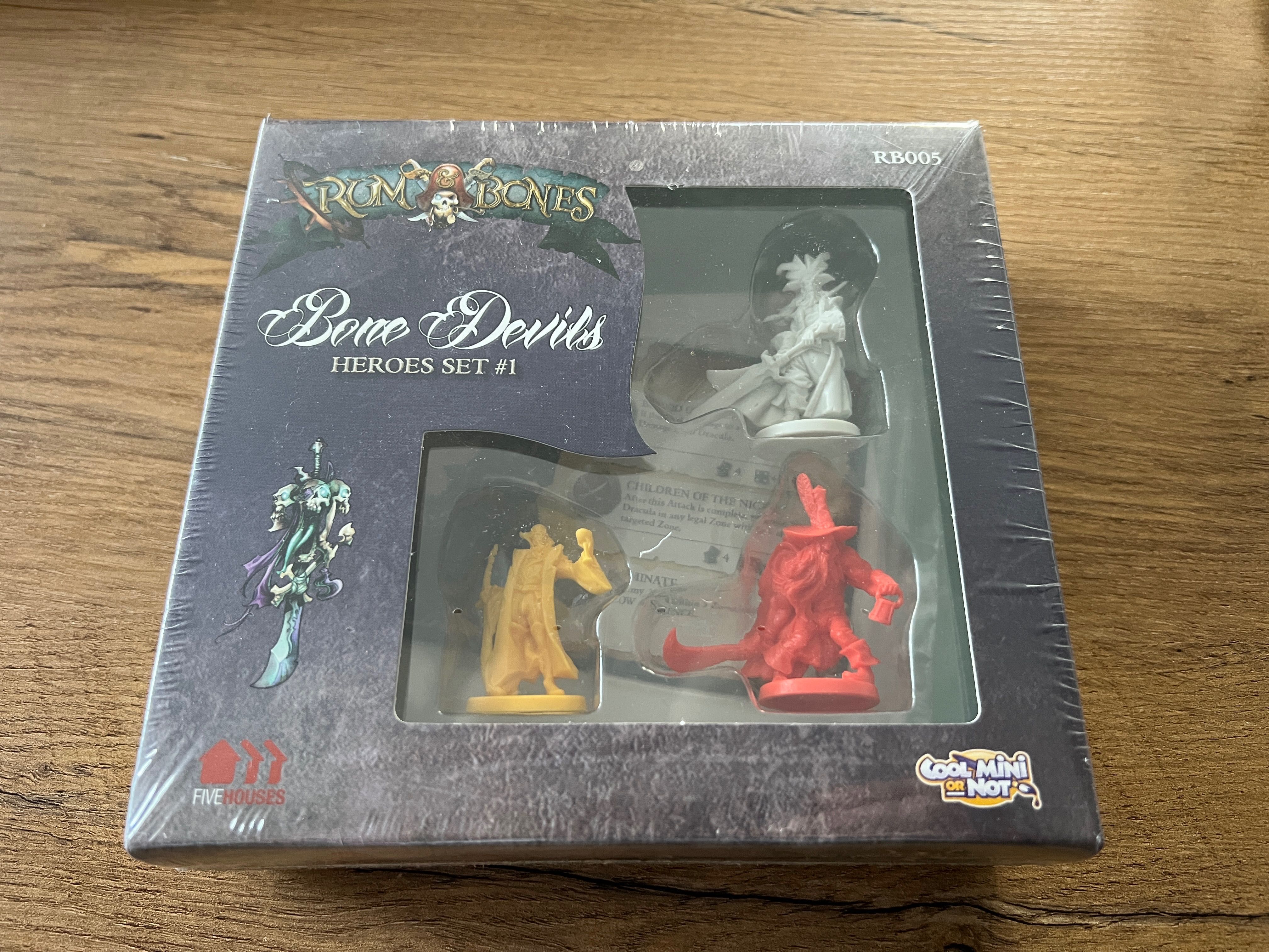 Rum & Bones 3 x Heros Set 1st edition
