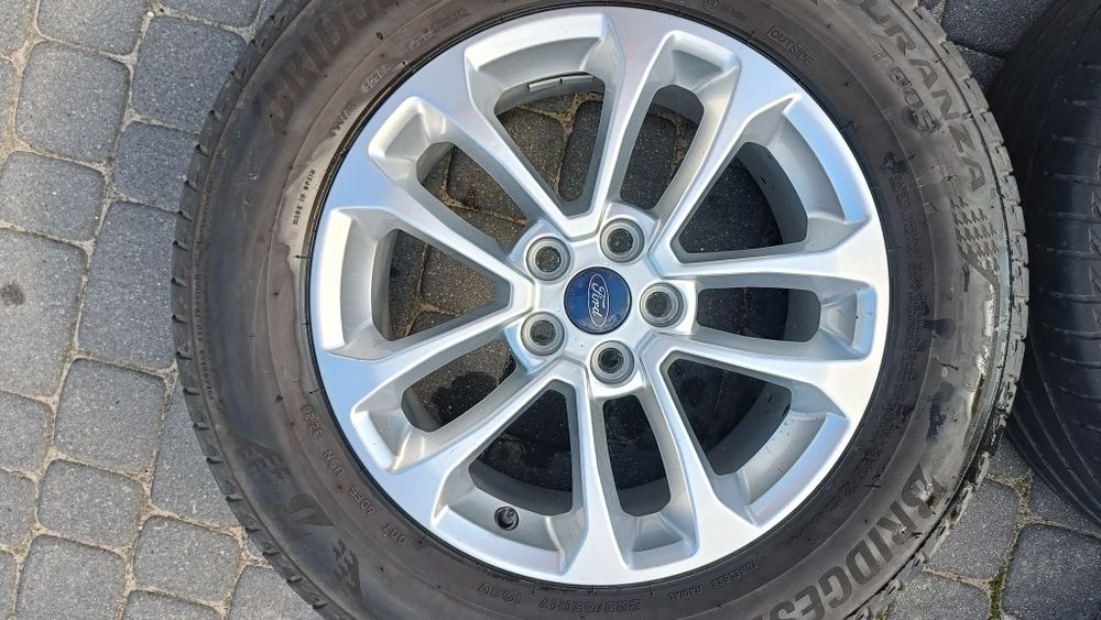 Felgi17 5*108 oryg Ford Kuga Mondeo Focus czujniki kpl
