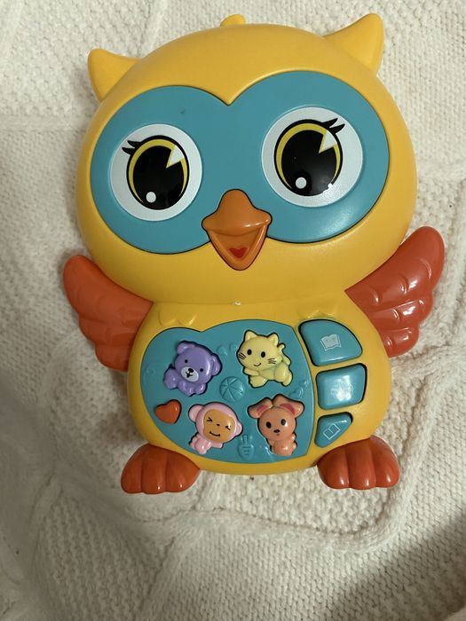 Інтерактивна розвиваюча іграшка Сова "Казкарка