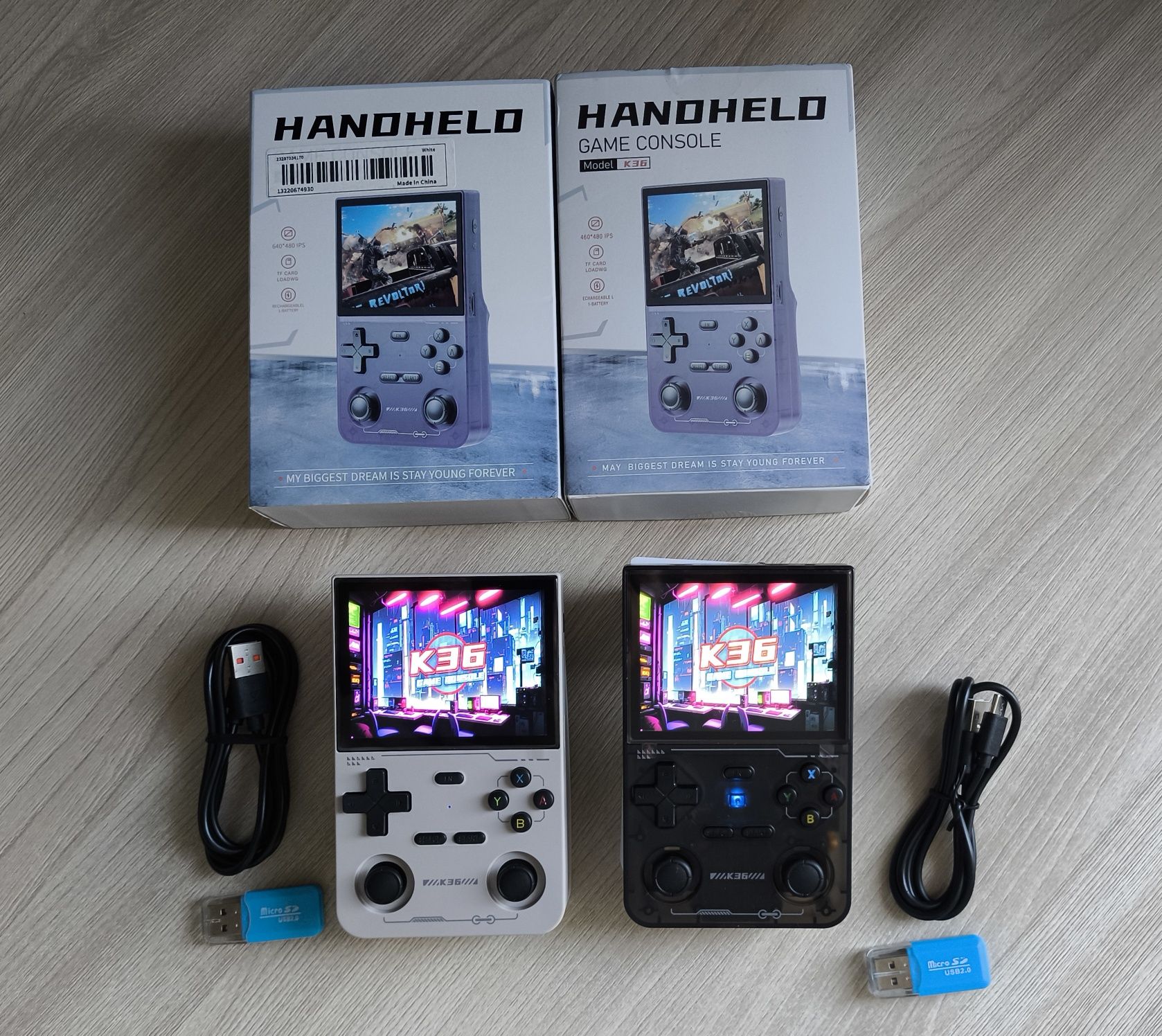 Портативна ігрова консоль Kinhank K36 ( R36S ) Handheld 64GB