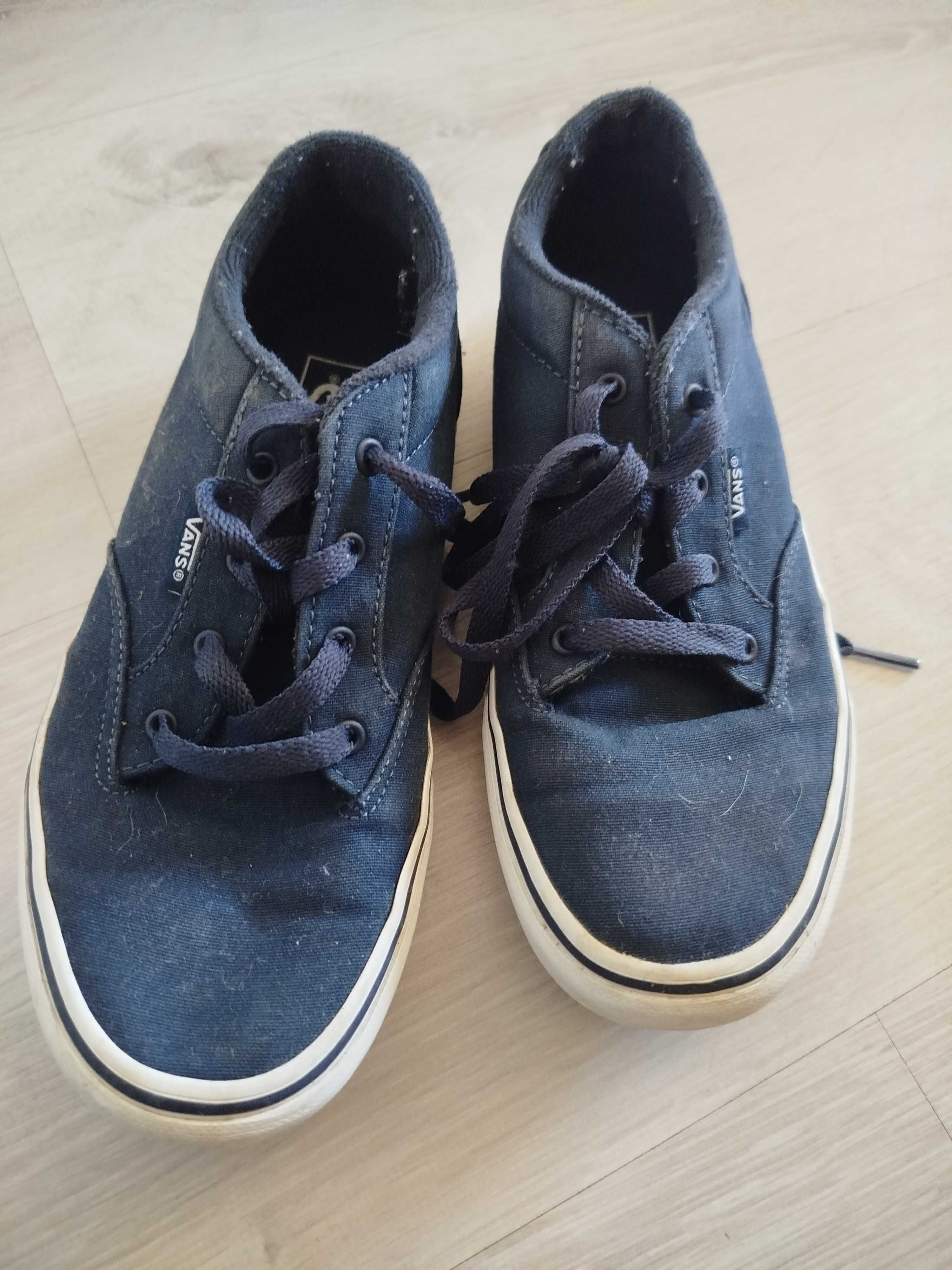 Vans azuis ótimo estado 36