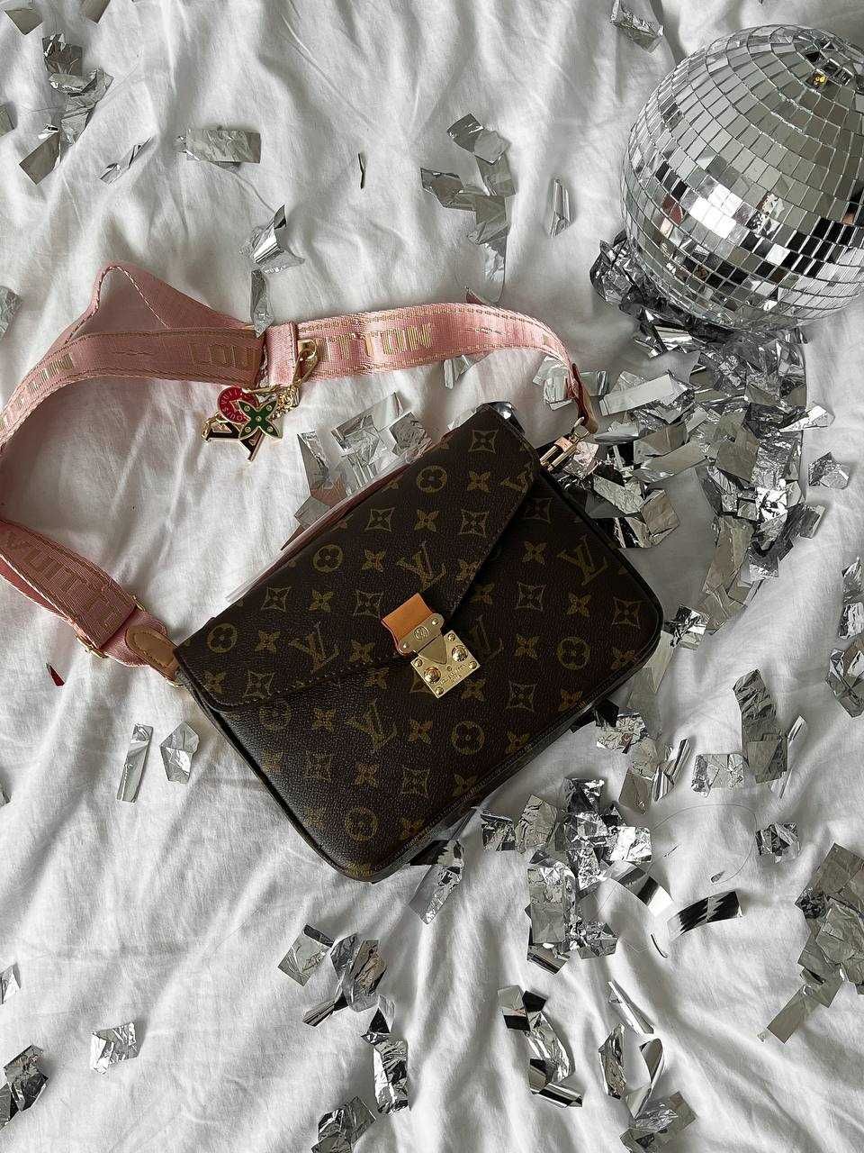 Louis Vuitton Super Pochette Brown Bag