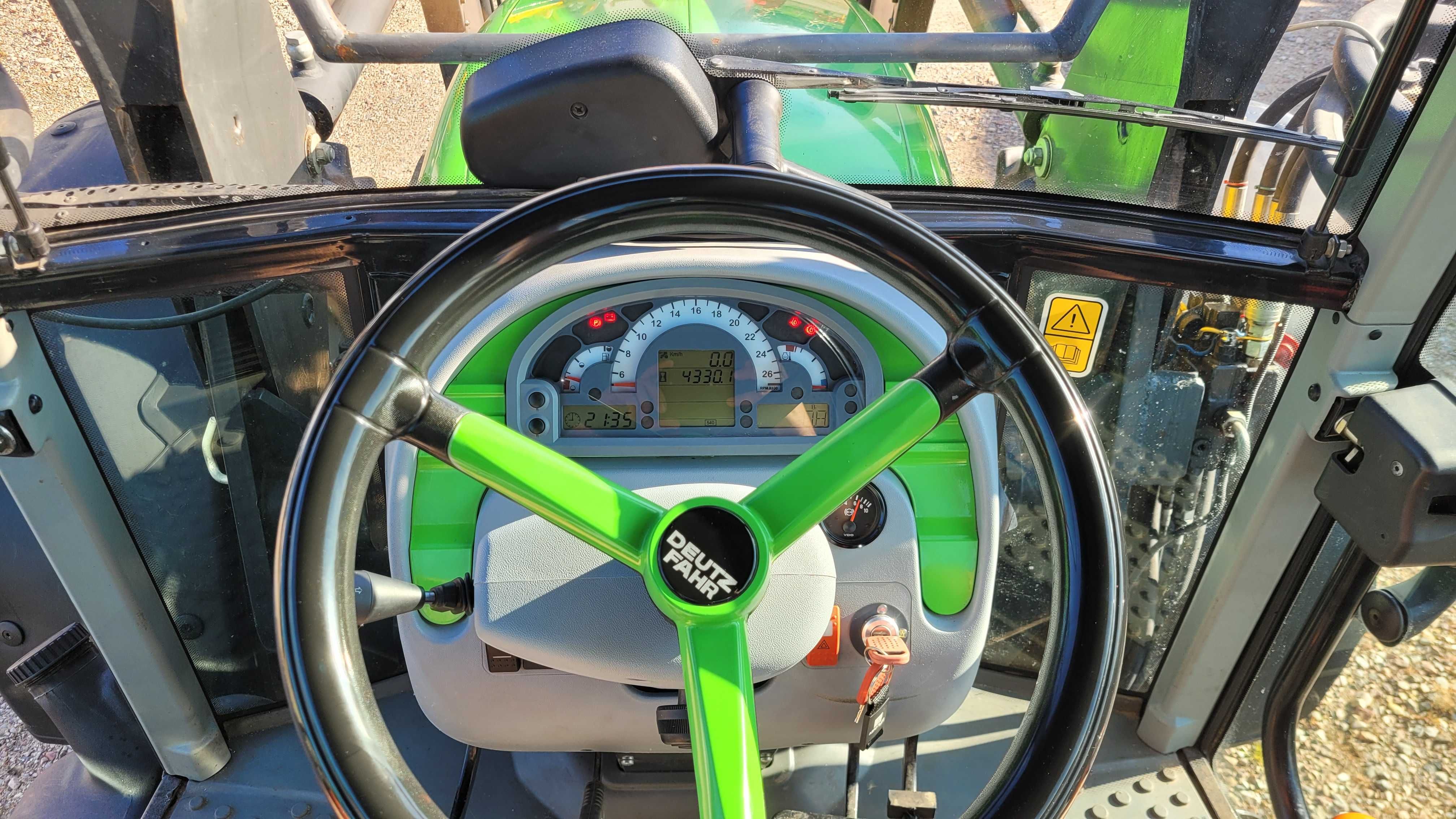 Ciągnik rolniczy Deutz-Fahr Agrofarm 410 z ładowaczem, 1 właściciel!