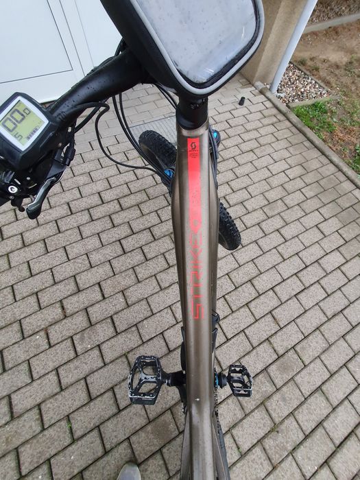 Rower elektryczny Scott Strike eRide 720, XL, koła 27,5, nowa bateria