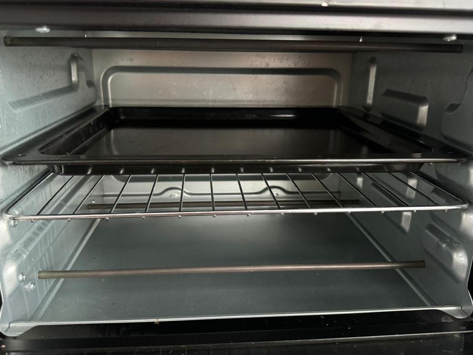 Міні-піч з двома конфорками — духовка + електроплита 2 в 1