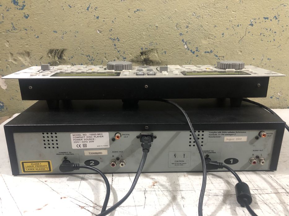 DAP Audio 1000D MKII Двойной проигрыватель компакт-дисков