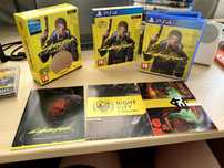 Cyberpunk 2077 Fan Bundle PS4/PS5 | Jak NOWY | Kompletny z Medalionem