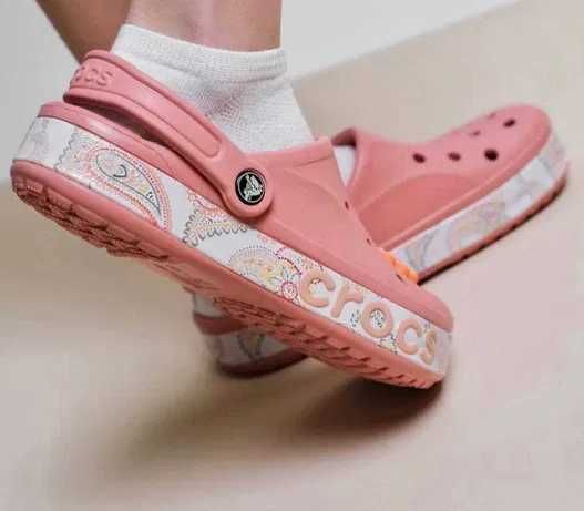 ОРИГИНАЛ! Crocs Bayaband Seasonal Floral Printed Clog 36-39