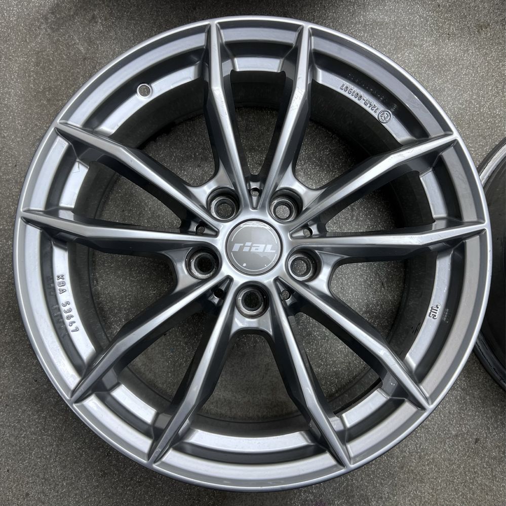 Диски 2021р Rial X12 R17 5 112 et30 J7.5 vw tiguan audi a4 a5 a6 x3