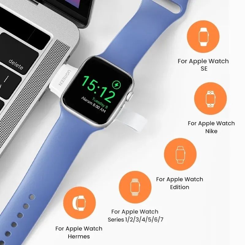 Портативний зарядний пристрій Ugreen для Apple Watch