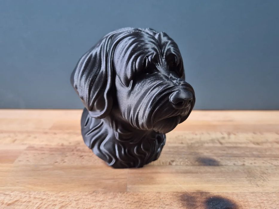 Busto Cão Terrier Tibetano - Decoração