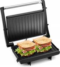 Panini grill elektryczny TIASTAR SL-106 srebrny/szary 1000 W