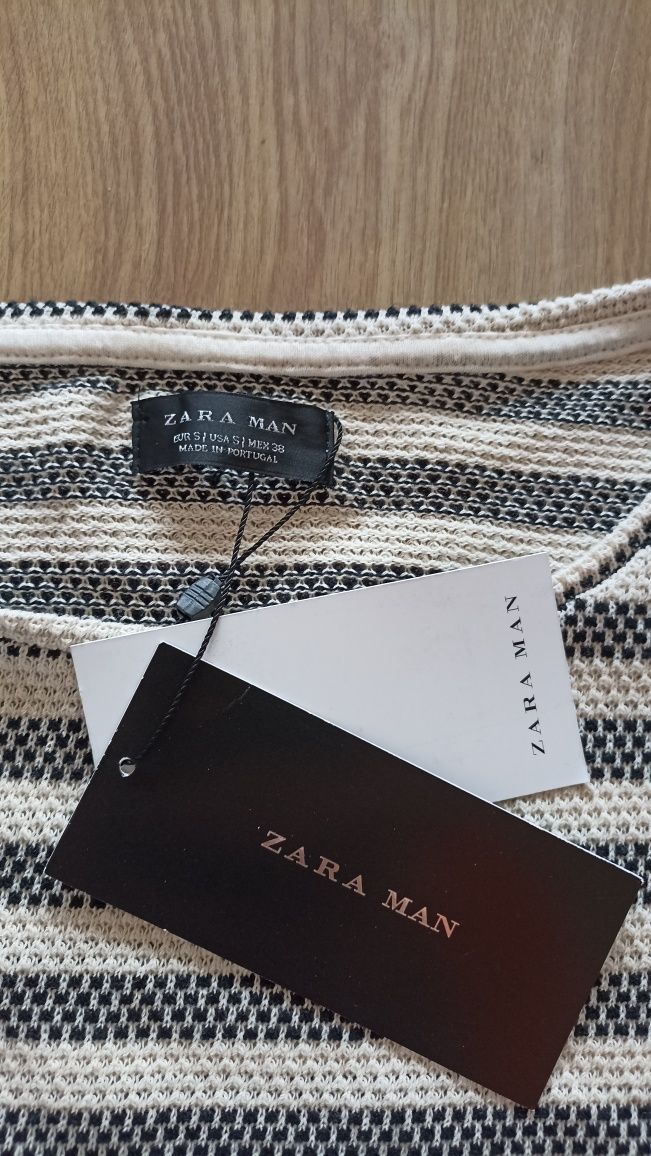 Nowy męski sweter oversize Zara rozmiar M