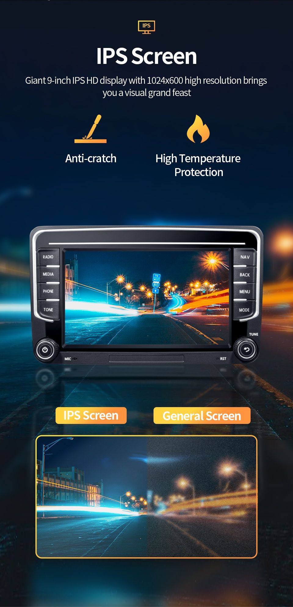 Radio Nawigacja Android 13 2/32Gb VW,Golf,Passat,Seat,Polo