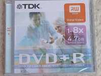 Płyty TDK DVD+R 4,7GB, 8X, 120 min. 2 szt. Slim
