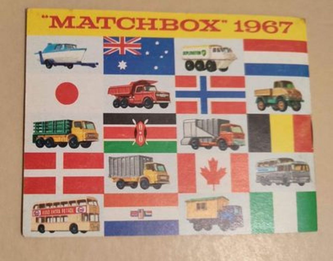 Catálogo Matchbox 1967